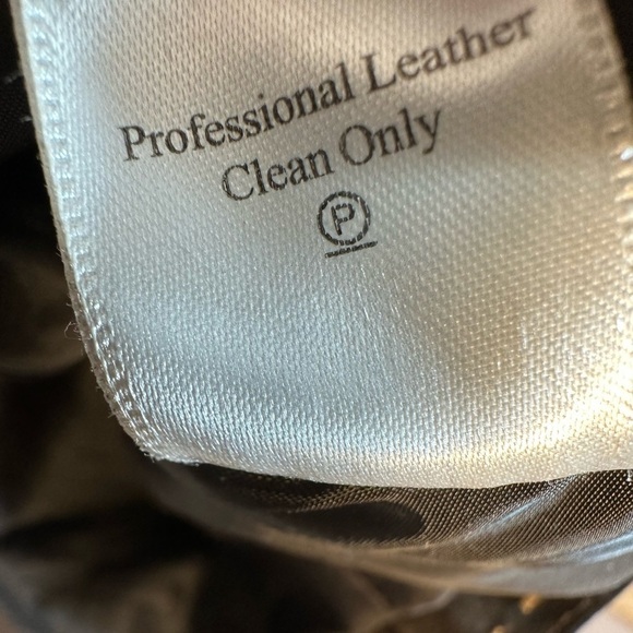 Coldwater Creek Brown Leather Suede Embroidered Beaded Sequins Jacket Lined PM - Picture 8 of 10